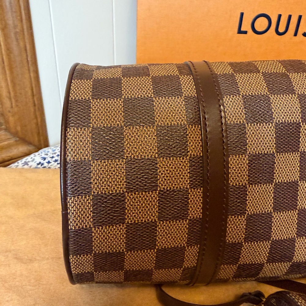 Louis Vuitton Brown Damier Canvas Papillon 30 - Picture 4 of 16